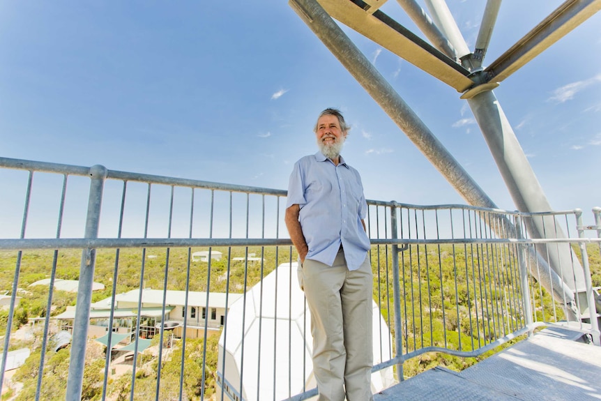 David Blair at the Gravity Discovery Centre