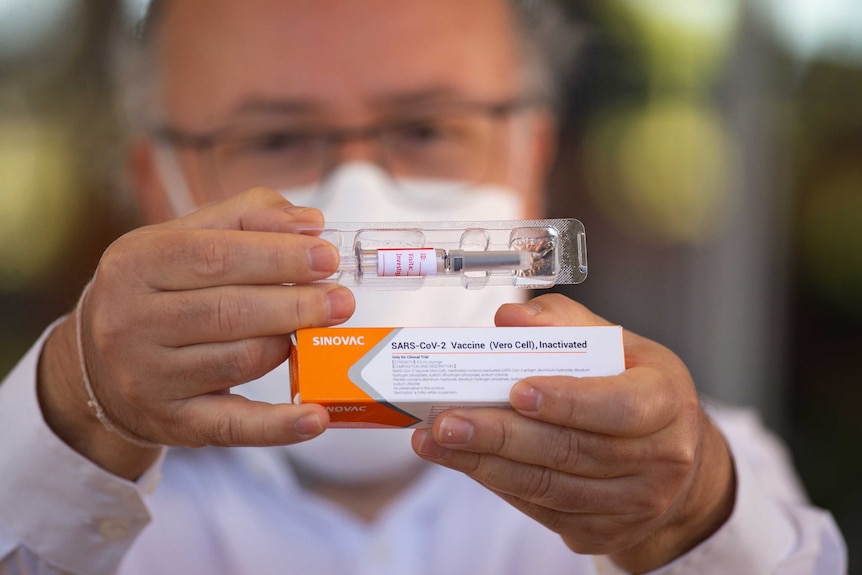 Sinovac Biotech vaccine developed in China and tested in Brazil