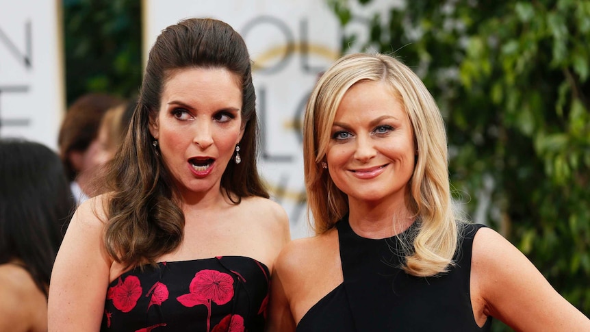 Tina Fey and Amy Poehler arrive to host Golden Globes