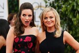 Tina Fey and Amy Poehler arrive to host Golden Globes
