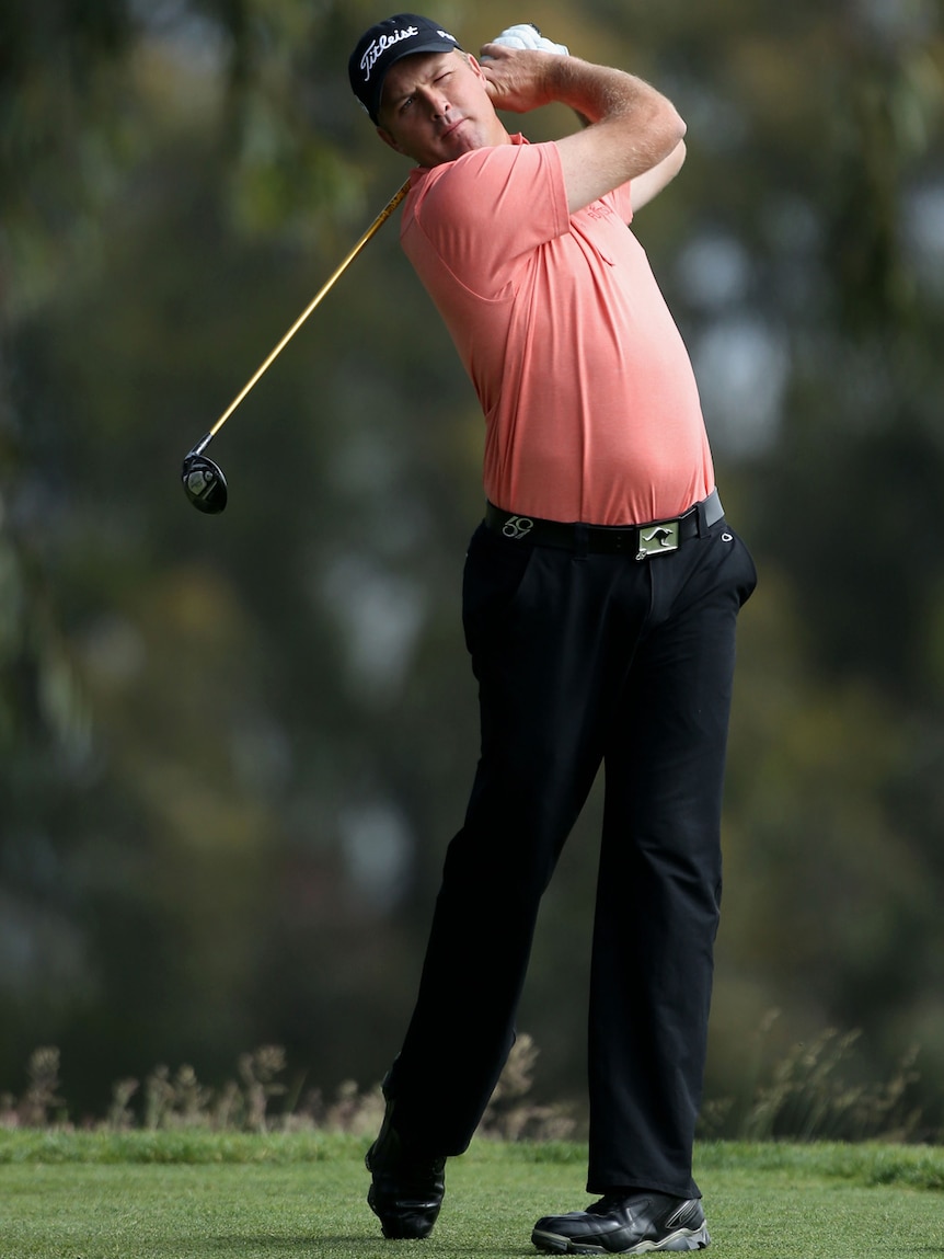 Presnell in action at the US Open