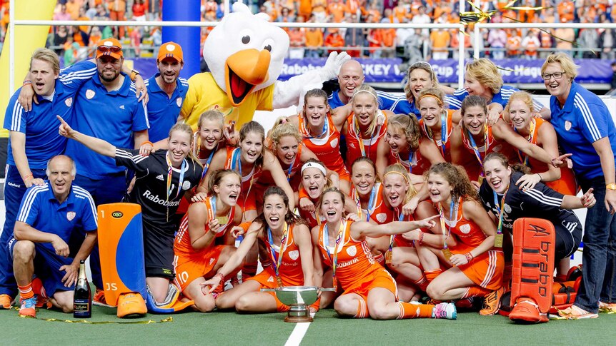 Netherlands celebrate women's World Cup final triumph