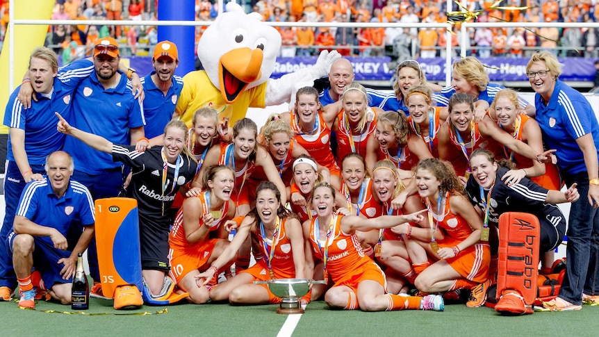 Netherlands celebrate women's World Cup final triumph