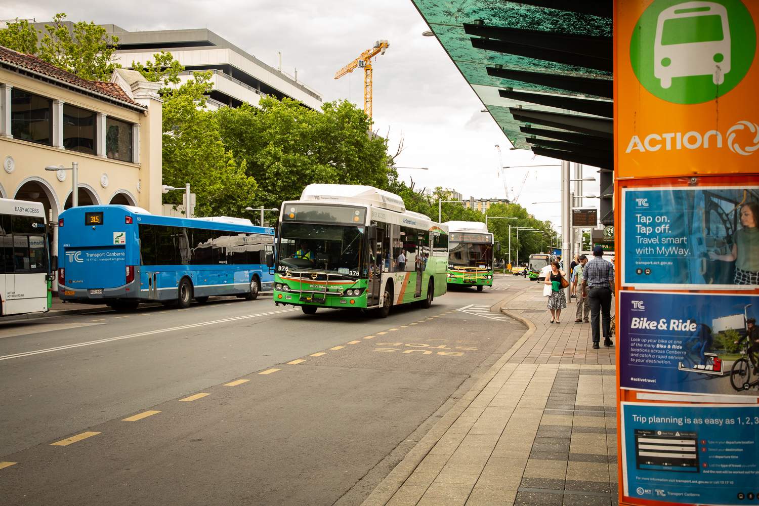 Canberra City Bus Interchange Map Canberra Bus Interchange Pitched To Move Underground In Attempt To Hide  'Smelly, Noisy' Transport Hub - Abc News