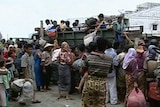 Much needed aid arrives in Aceh.