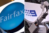The logos of Fairfax Media and Nine