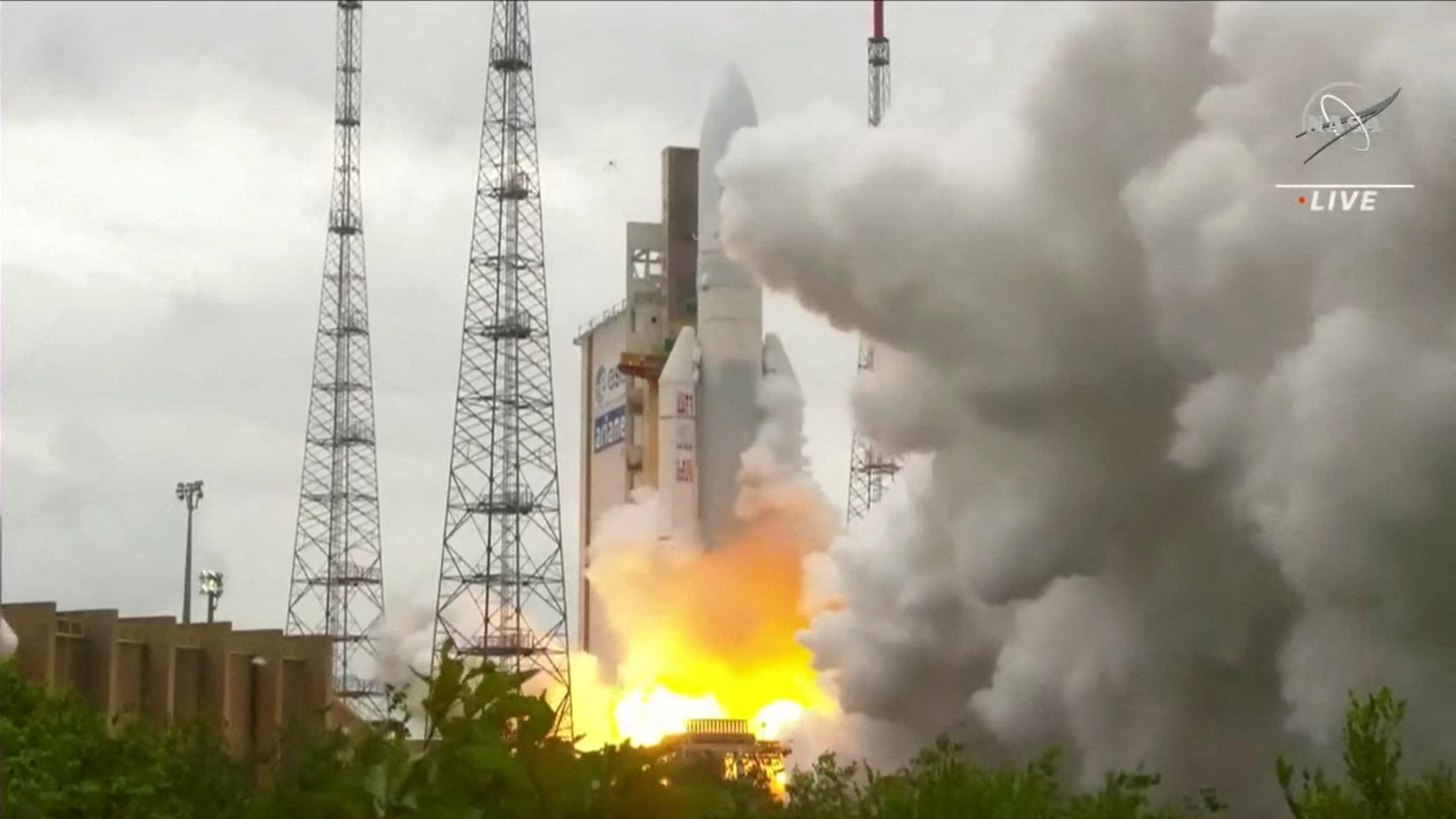 Ariane 5 Launches Final Mission, As European Space Agency Battles ...