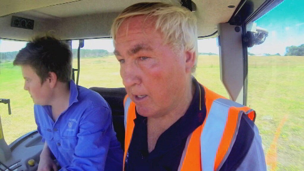 Rural school students take tractor driving lessons to fill skills gap