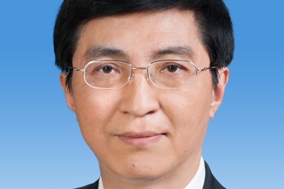 A head and shoulders shot of Wang Huning.