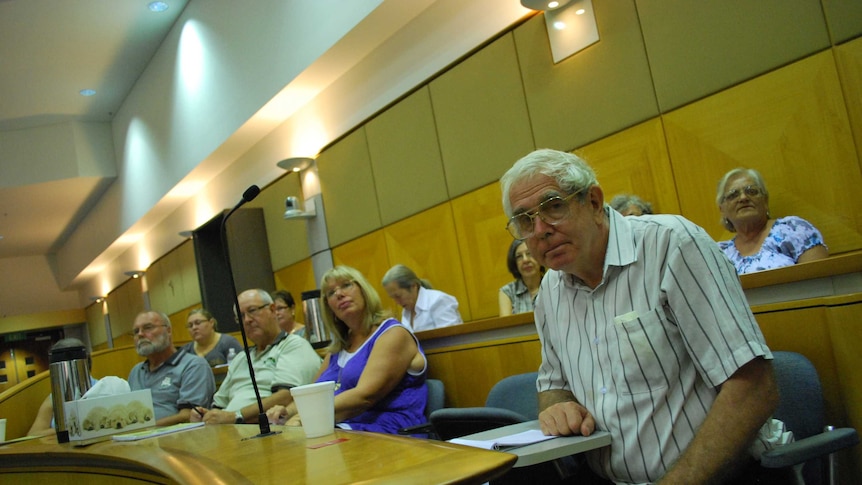 Mock jury on a courts open day