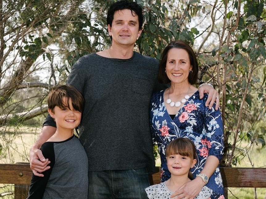 Anthony Exeter and family