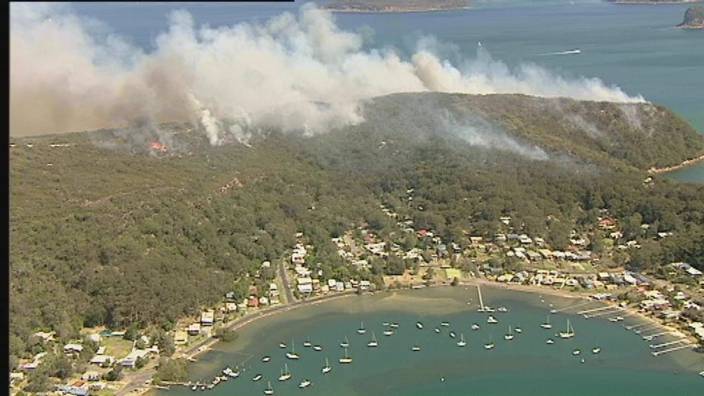 Temperature Drop Aids NSW Bushfire Battle - ABC News