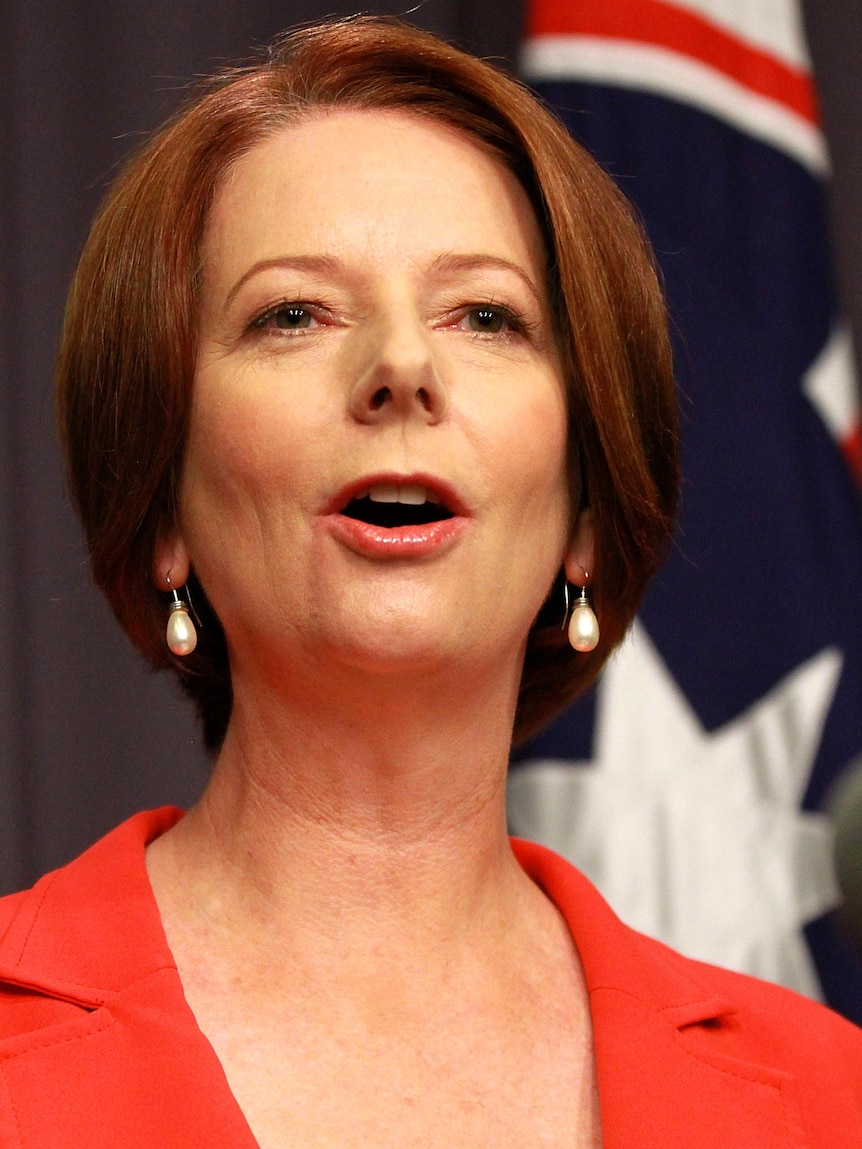 Prime Minister Julia Gillard.