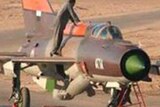 Syrian MiG 21 warplane