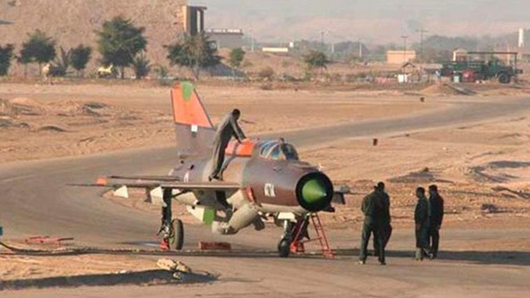 Syrian MiG 21 warplane