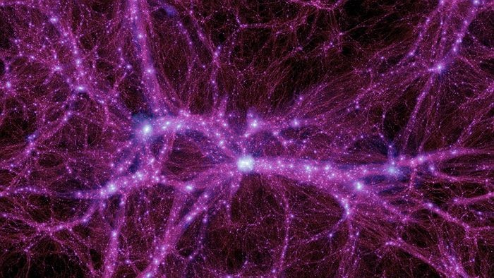 Milky Way hangs by a cosmic thread