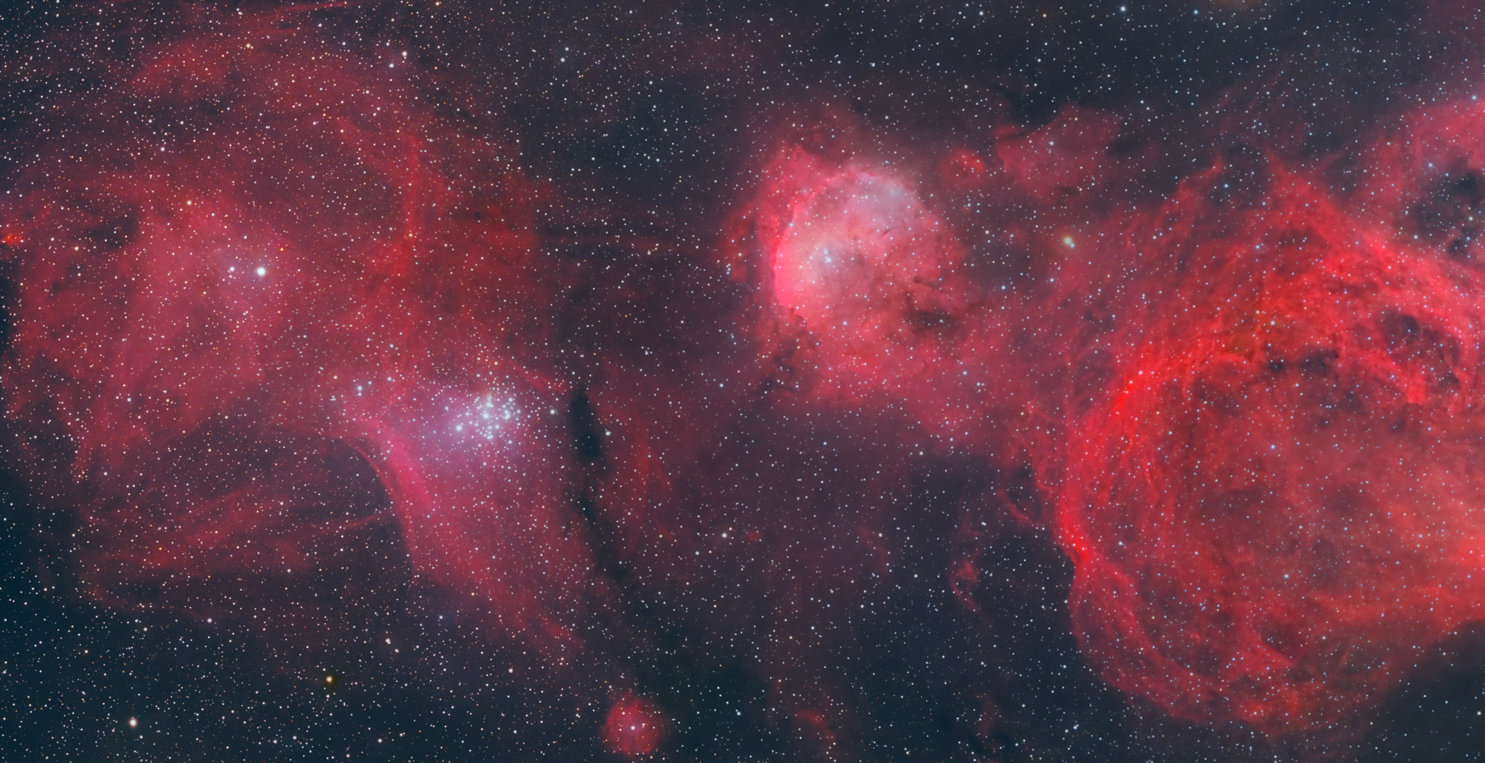 A long exposure image of the constellation of Carina.