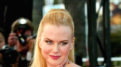 Nicole Kidman in Cannes for the opening of Dogville.