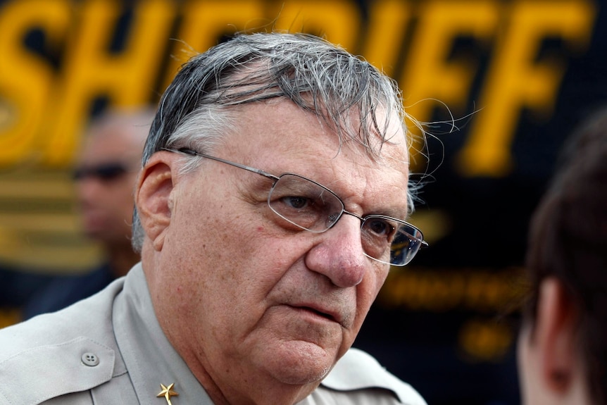 'I'm not a bully': Sheriff Arpaio.