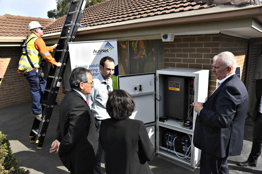 Melbourne house connected to 'mini grid'