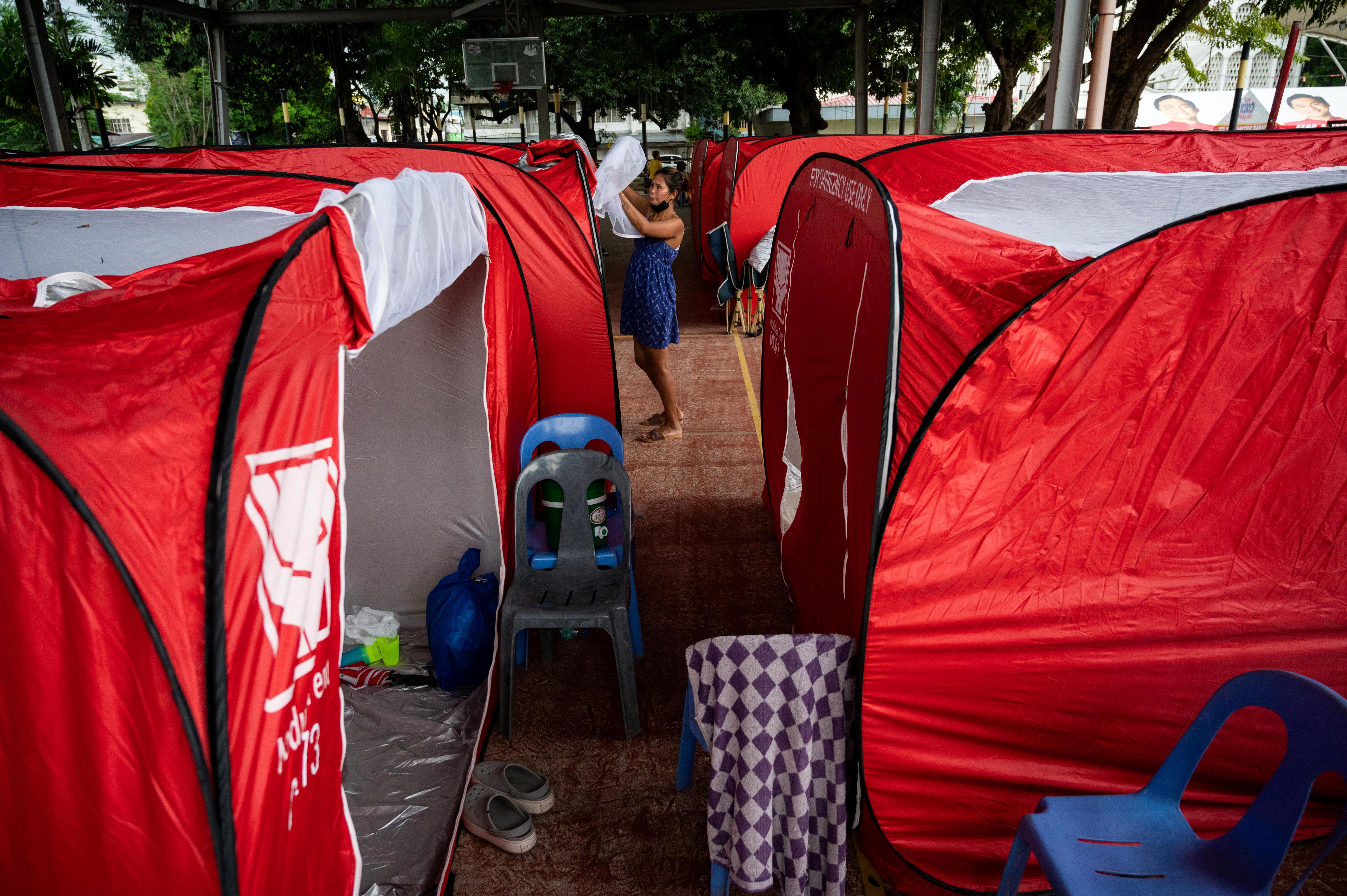 The Philippine military is airlifting supplies to quake-affected areas as residents request more help