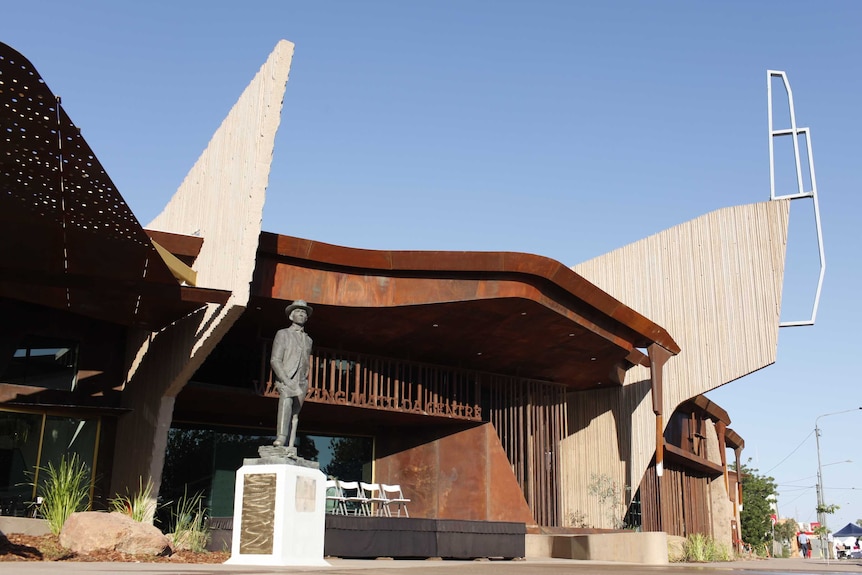 Iconic Waltzing Matilda Centre rebuilt in Winton in outback Queensland.