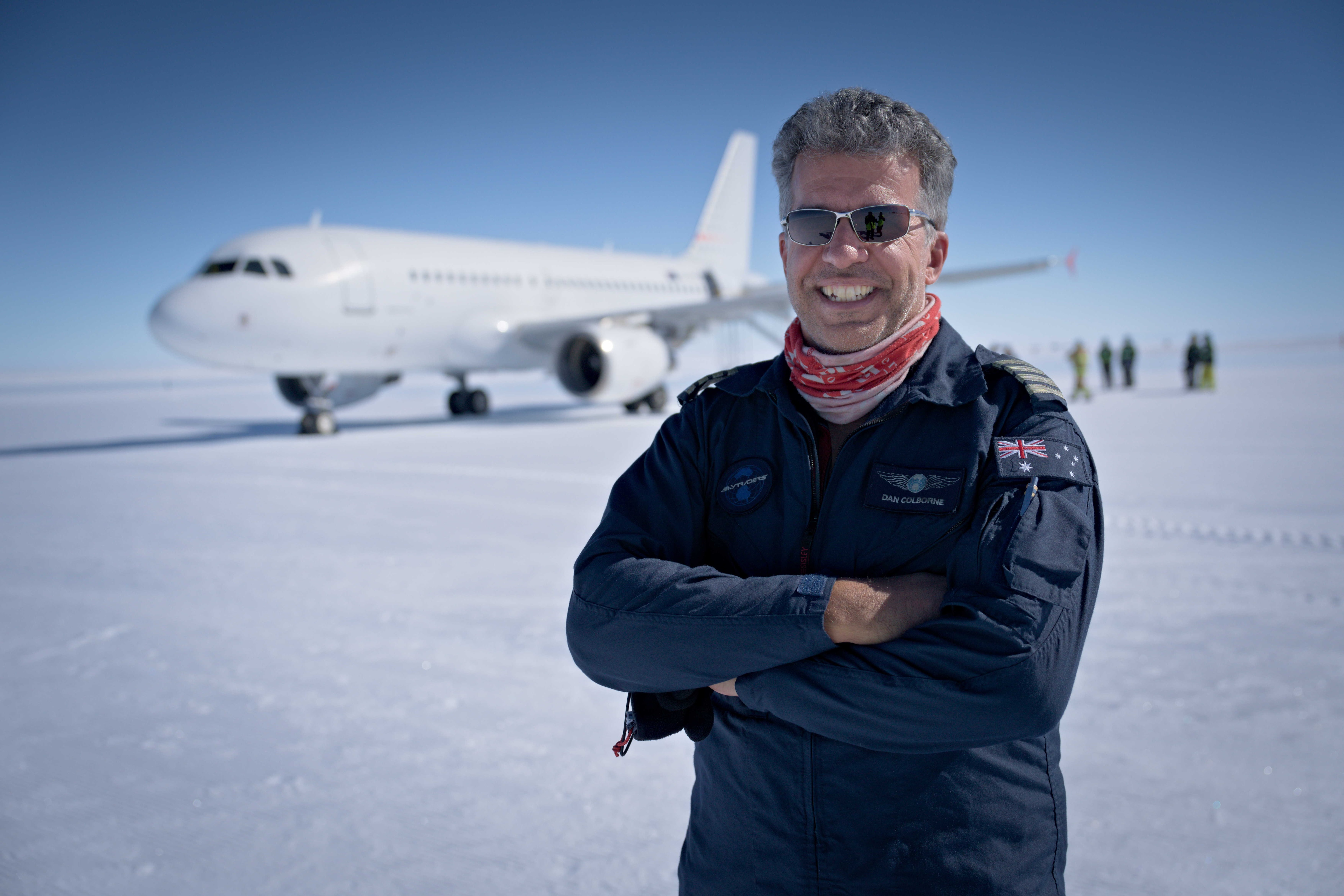 Dan Colborne, piloto de SkyTraders