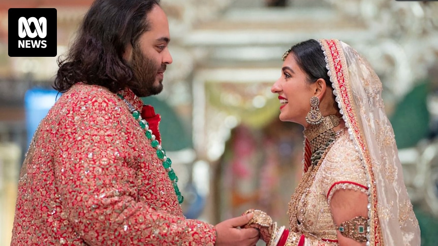 Le fils de l’homme le plus riche d’Asie, Mukesh Ambani, se marie lors du mariage le plus extravagant de l’année
