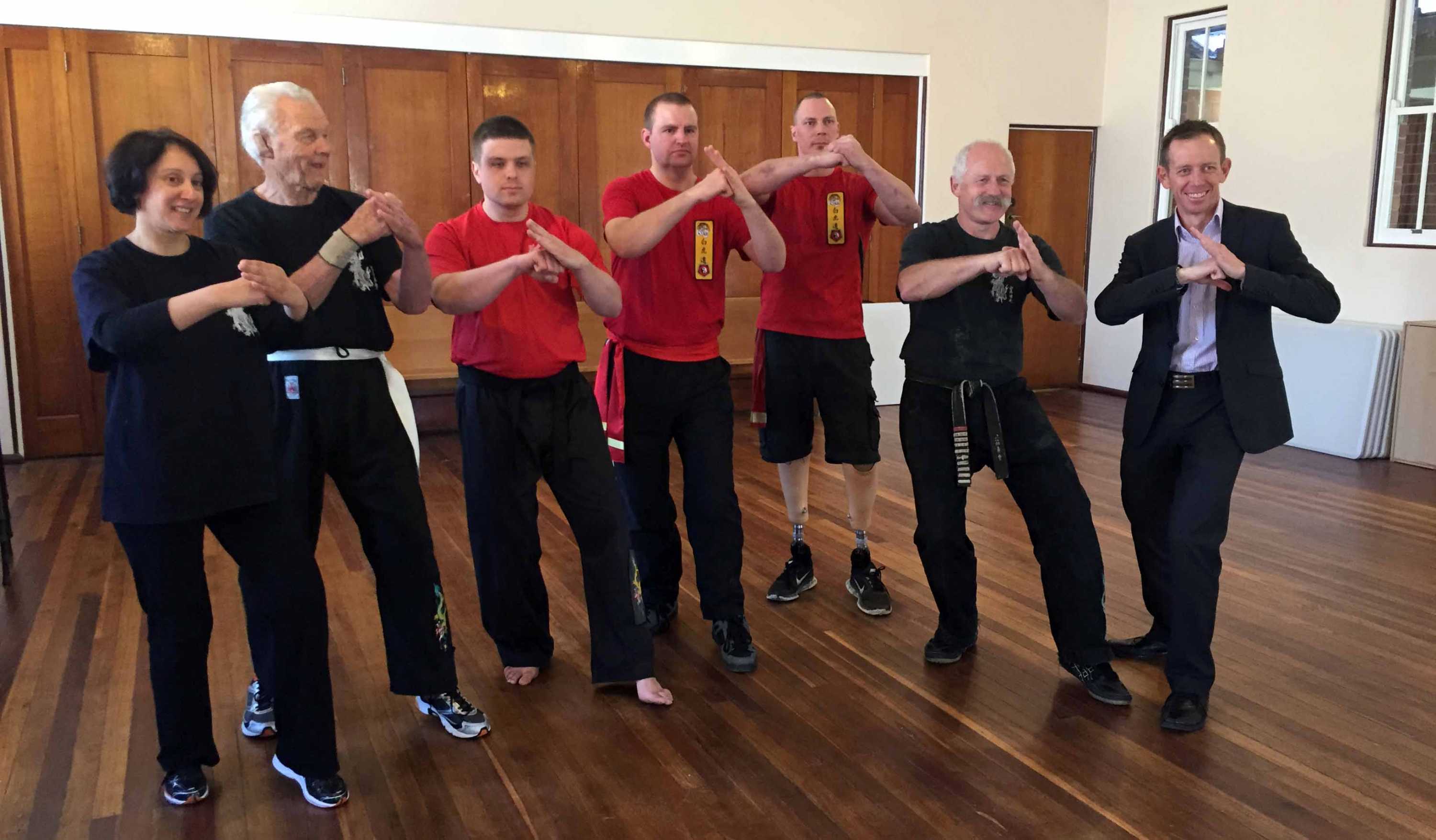 Canberran Kung Fu grand master introduces martial arts to seniors