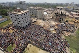 Collapsed factory in Bangladesh