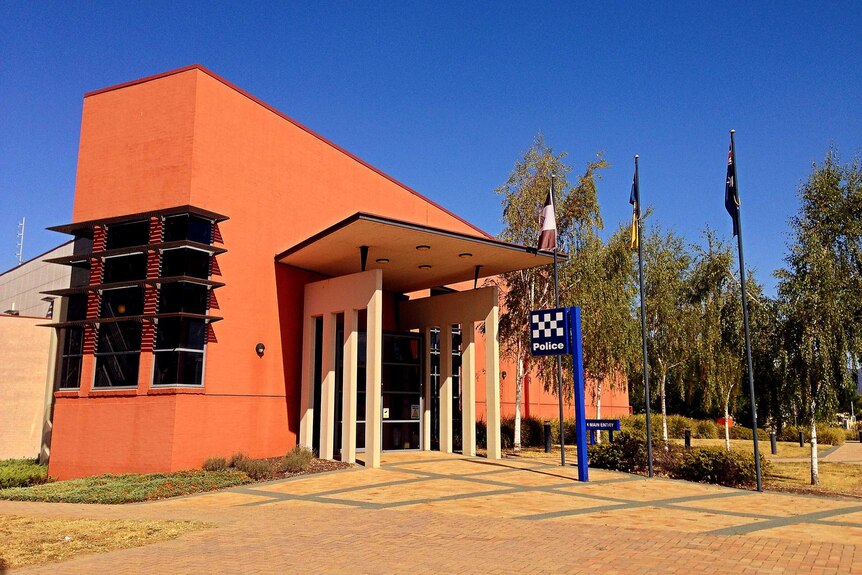 Tuggeranong Police Station in Canberra's south, good generic. Taken January 14, 2014.