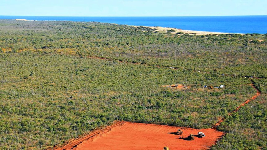 Land cleared at James Price Point