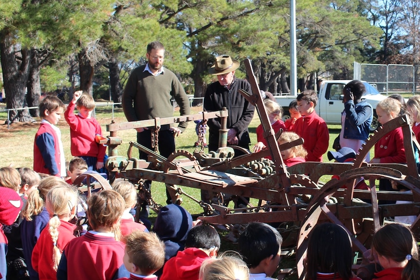 Majura Primary students