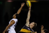 Flying Tiger...Jack Riewoldt was once again the star for Richmond, kicking five goals.