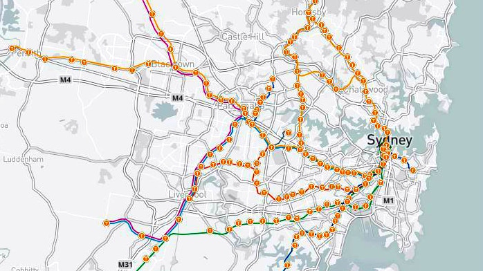 Sydney public transport timetable changes