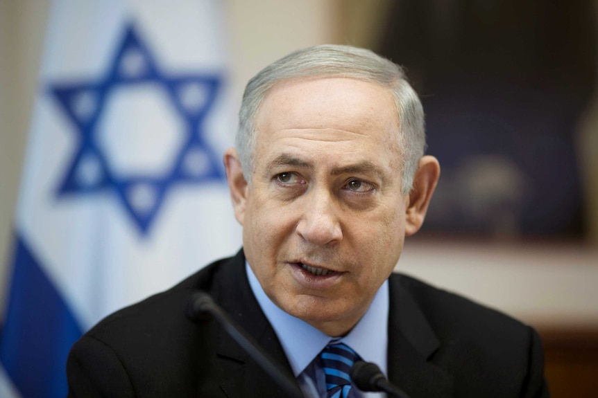 Israeli Prime Minister Benjamin Netanyahu.