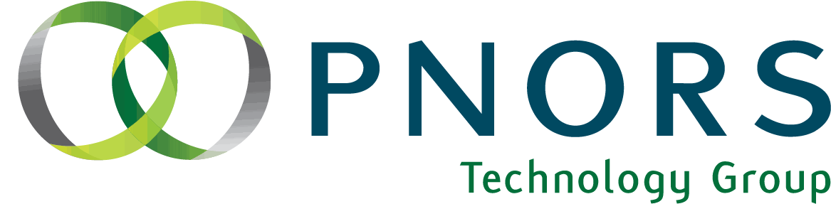 Un logo pour la société PNORS Technology Group.