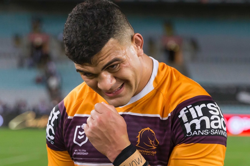 Brisbane Broncos star David Fifita.