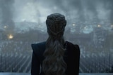 Daenerys looks out over her army in the final episode of HBO's Game of Thrones