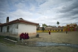 Buddhist monks in Aba province