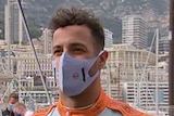Daniel Ricciardo after the Monaco Grand Prix