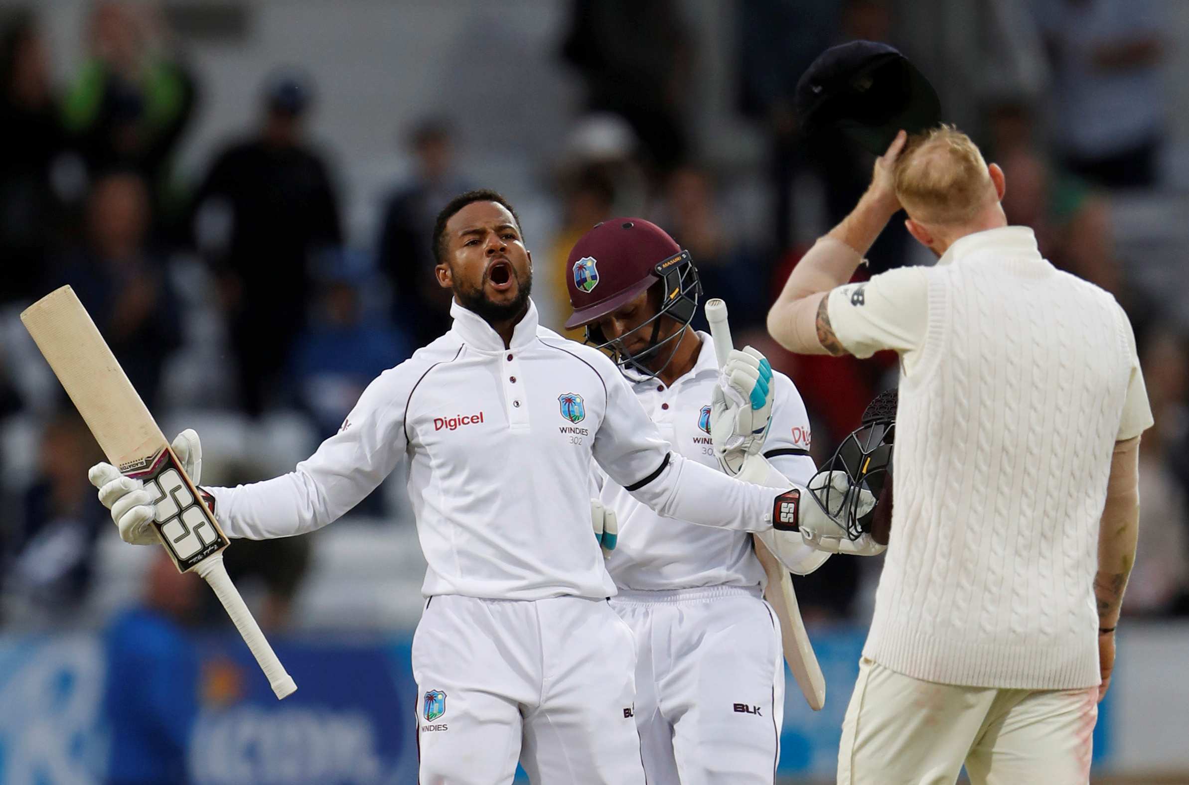 West Indies Stun England In Test Win At Headingley As Shai Hope's ...