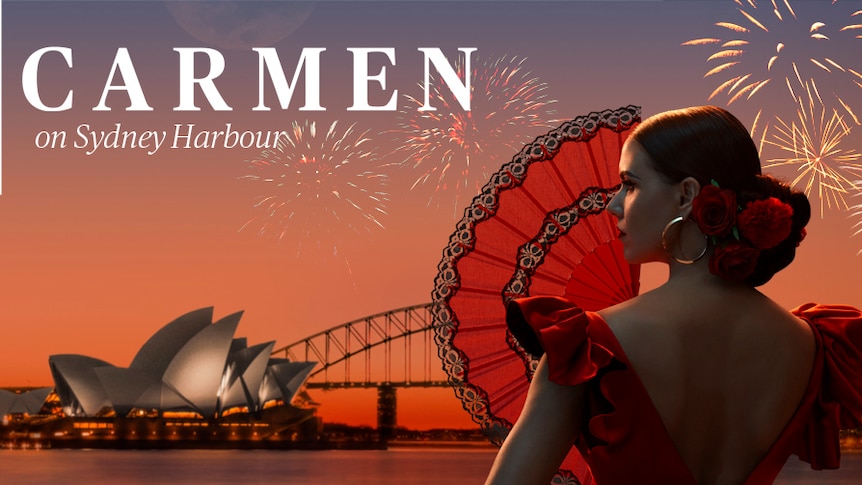 Promotional image for Carmen on Sydney Harbour