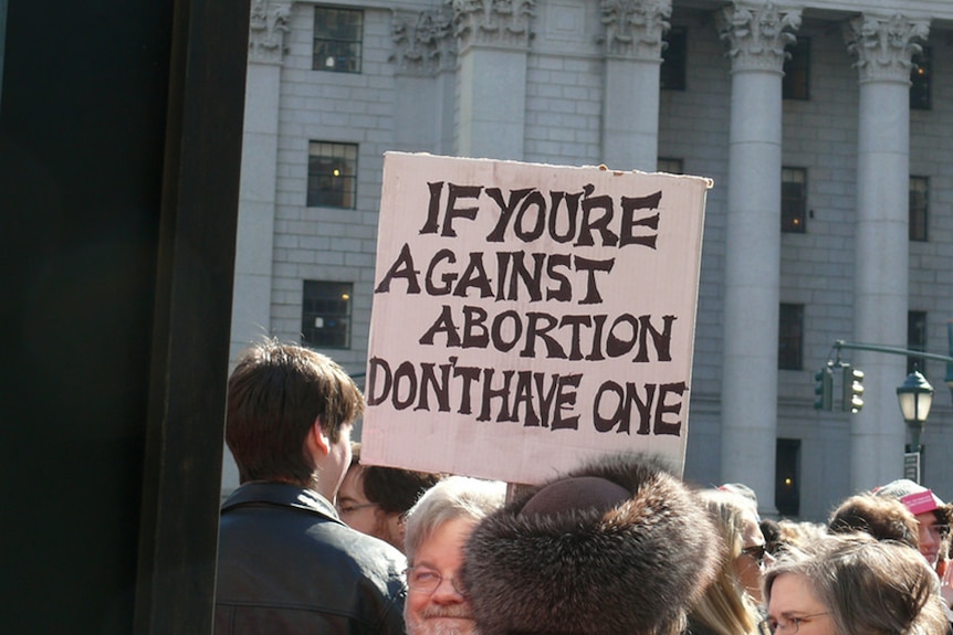 You will get pushback for speaking out about your abortion, says Jane Caro.