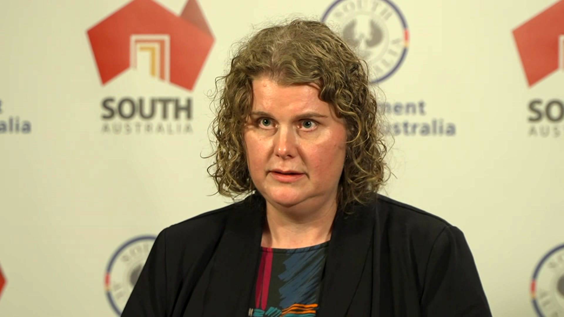 A South Australian veterinary expert at a media conference.