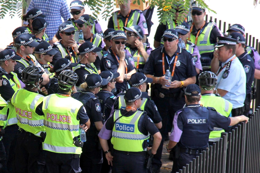 Police briefing