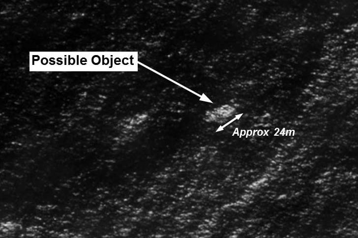 MH370 search satellite image
