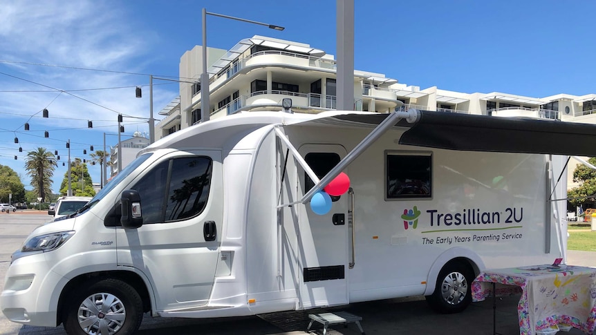 Tresillian mobile van.