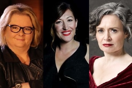 Magda Szubanski, Celia Pacquola, Judith Lucy.