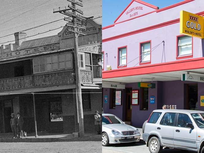 Walsh's Hotel on Monaro Street has had various owners and names over the years, including the Davies Commercial Hotel.